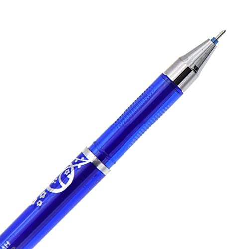 Set de 3 bolígrafos borrables con tinta azul y punta fina 0.35 mm miniatura 4