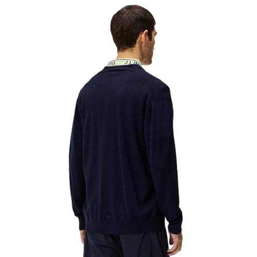 J.Lindeberg Men's Lucas Knitted Timeless Merino Wool Soft Cardigan2