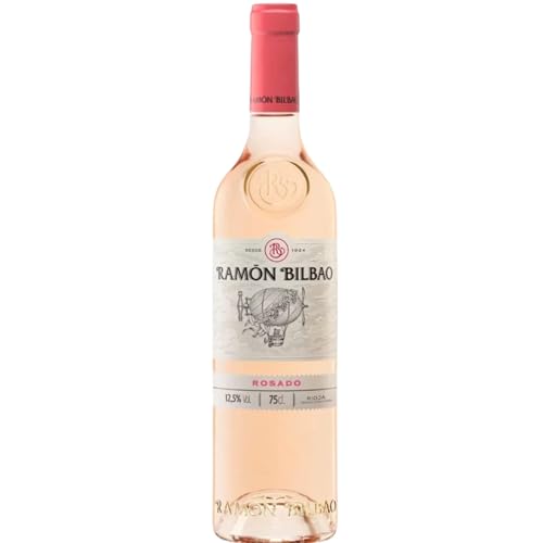 Ramon Bilbao vino ideal para todos los gustos, gran variedad desde magnum a botella normal, disfrutalos vino tinto, vino rosado (75cl, Rosado 2023)