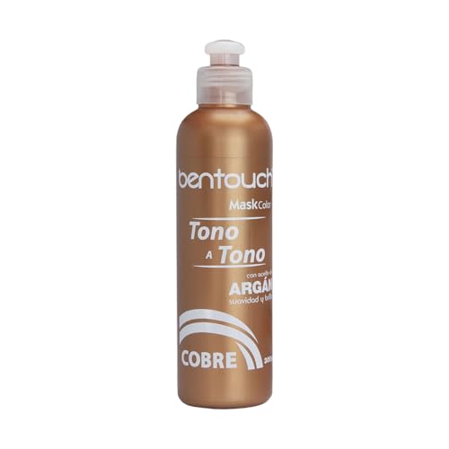 Revitalize & Tone: Purple Mask for Brassiness-Free Hair, Corrects, Intensifies, and Maintains Color Reflections ,Protein & Oil Infused Formula for Shine ,Paraben, Ammonia, Sulfate-Free (Copper)