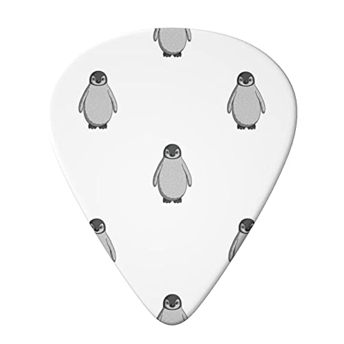 Lot de 6 médiators gris pingouin pour guitare acoustique, guitare électrique, basse, ukulélé – fins, moyens et épais. - Les Beatles, Paul McCartney, John Lennon, RIngo Starr, George Harrison Lot de 6 médiators gris pingouin pour guitare acoustique, guitare électrique, basse, ukulélé - fins, moyens et épais. – Image 4