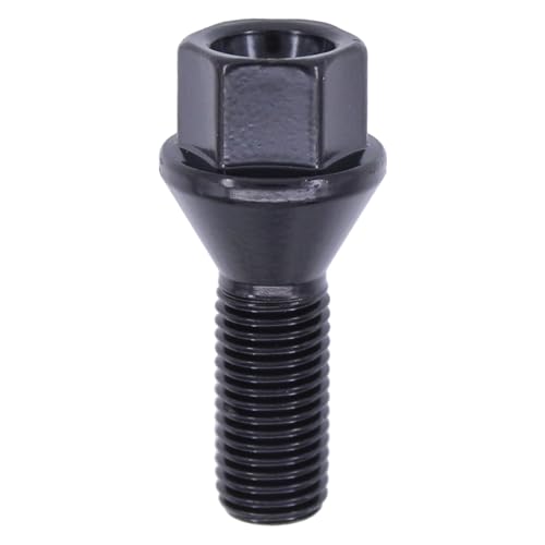 Radbolzen Radschraube Felgenbefestigung Kegelbund M12x1,5 Radmutter Schrauben für 3er E46 E91 5er E28 E12 E34 E39 E60 E61 6er E24 E63 E64 7er E23 E32 E38 8er E31 X1 E84 Z1 Z3 E36 Z4 E86 E85 E89 Z8 E52