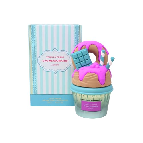 Lattafa Vanilla Freak Give Me Gourmand, Eau de Parfum, diseño de...