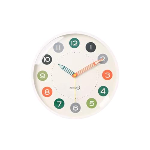 Horloge murale moderne silencieuse pour maison ou bureau moderne en métal