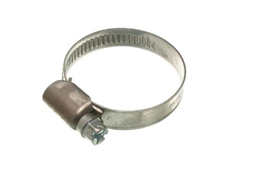 Onestopdiy.com 3 X Hose Clip Worm Drive Jubilee Type Clamps 25Mm - 40Mm Bzp Steel