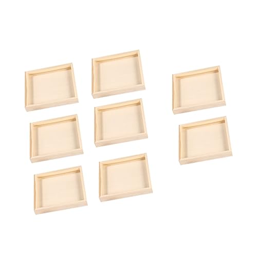 ARTIBETTER Special 3D Storage Trays 8pcs Wooden Jigsaw Puzzle Trays Boys and Girls
