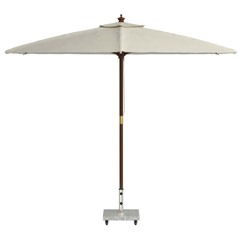 vidaXL Pied de Parasol 30 kg Gris Granite Carré