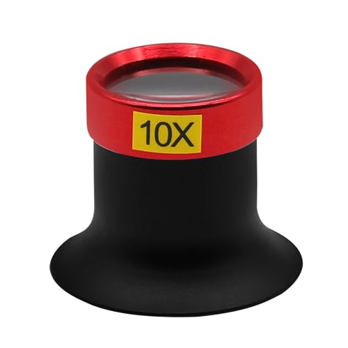 CHENZILIN Watchmaker Loupes Jewelers Loupes Aluminum Alloy Eye Loupes Repair for Watch Repair Eye Loupes Glass Tool 10X
