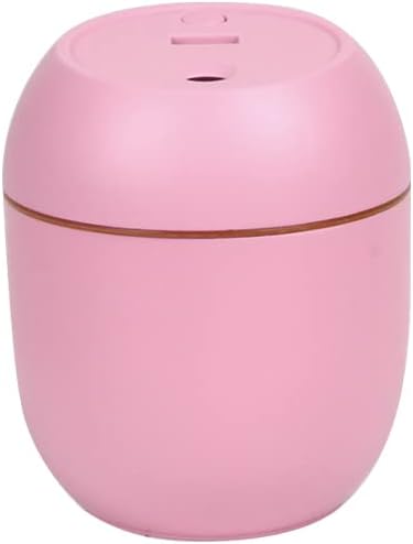 Miniatura 6 de Mini humidificador USB de 8.5 fl oz para coche, difusor de aceite esencial con luz LED colorida, 2 modos, nebulizador USB para el hogar (rosa)