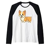 Photo Gallery kawaii corgi cane anime giapponese divertente corgi maglia con maniche raglan Photo Gallery kawaii corgi cane anime giapponese divertente corgi maglia con maniche raglan