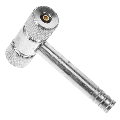 HOLIDYOYO Dual Head T-Shaped Inflator Chuck Air Compressor Tire Chuck Quick Connect Replacement for Car Tire Inflation Made of Carbon Steel