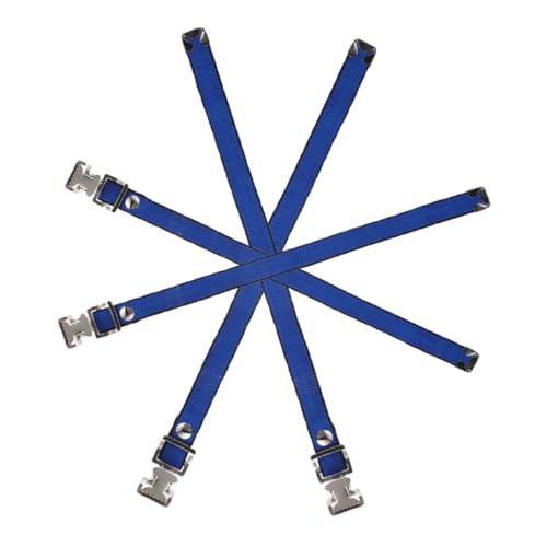 KICHOUSE 4pcs Stilt Leg Straps Kit Heavy-Duty Adjustable Drywall Straps for Universal Stilts Replacement Parts for