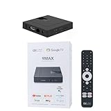 【2025 SVI 9Max Android TVボックス 4K対応 / 高速WiFi/音声リモコン付き/日本語対応/スマートセットトップボックス/家庭用メディアプレーヤー