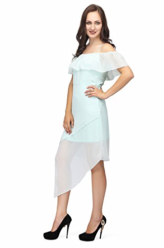 Image of Women Georgette A-Line Knee-Length Casual Dress
