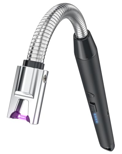 MIIVII Encendedor eléctrico de velas (negro)