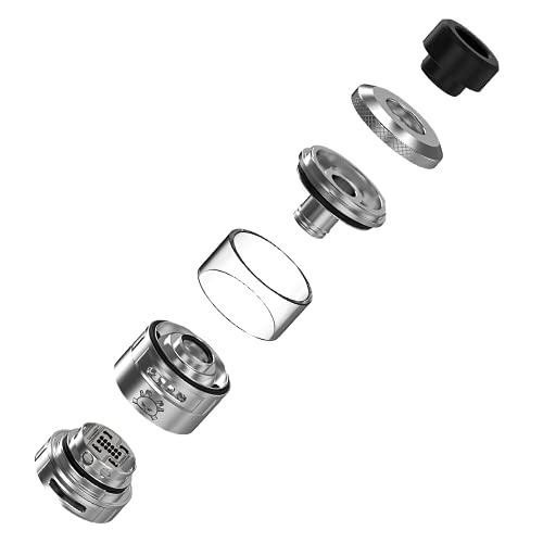 Hellvape Fat Rabbit RTA Verdampfer für e-Zigarette, 28,4 mm, 5,5ml, ohne liquid und somit ohne Nikotin – Bild 3