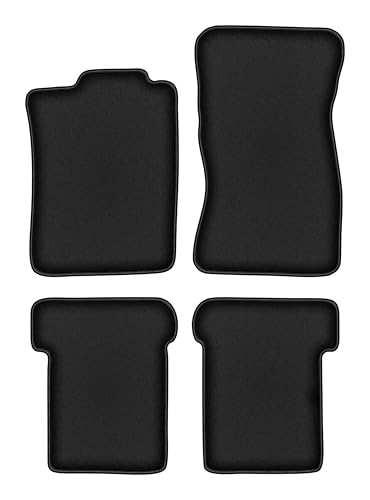 Tapis de sol de voiture sur mesure noir velours Durban anti humidité Volkswagen Corrado