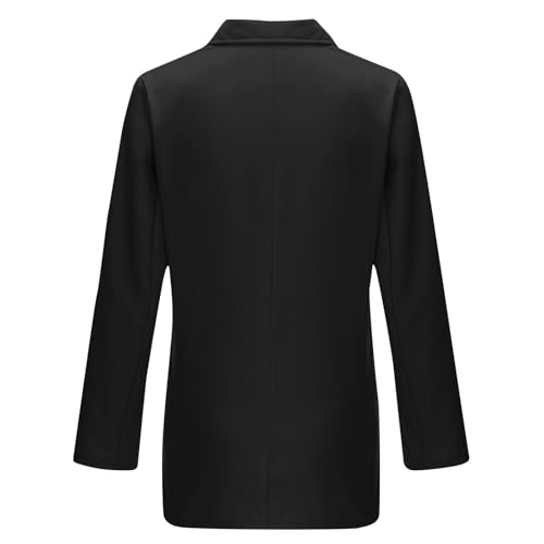 Blazers for Women 2024 Fall Business Casual Outfits Long Sleeve Women's Plus Size Blazer Suit Jackets with Pockets3