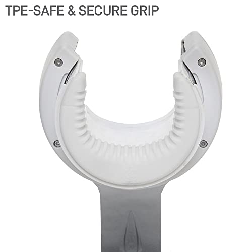 D & A Grip support mural pour guitare avec une Encolure jusqu’à 2–1/20,3 cm, Blanc/chrome (Wh-0101) Tête de serrage Headlock blanc - Les Beatles, Paul McCartney, John Lennon, RIngo Starr, George Harrison D & A Grip support mural pour guitare avec une Encolure jusqu'à 2–1/20,3 cm, Blanc/chrome (Wh-0101) Tête de serrage Headlock blanc – Image 5