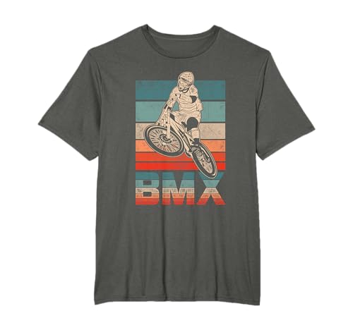 BMX Vintage Fahrrad Fans Geschenk Jungs Jugend Fahrrad BMX T-Shirt