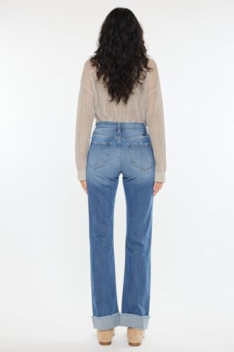 SALT TREE Kancan - Trini High Rise Straight Jeans - Essential, KC20065M2