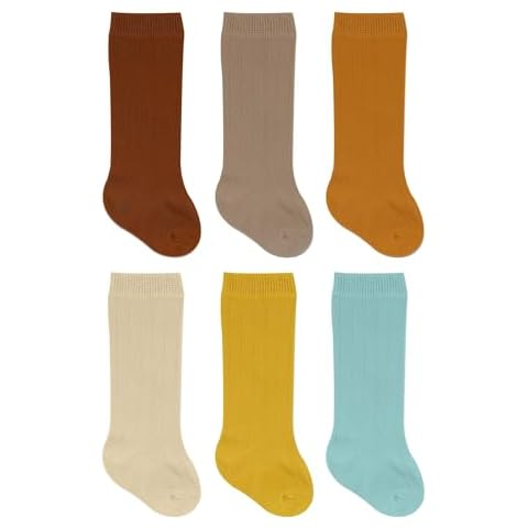 bistyle Baby Knee High Socks, Multicolour Cover