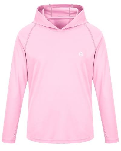 Boys Grils Long Sleeve Sun Shirts UPF50+ Hoodie Thumbhole Rash Guard Quick Dry Atheltic Hiking Workout Water Playing2