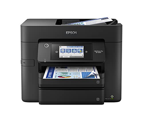 Epson Workforce Pro WF-4834 Wireless All-in-One Printer with Auto...
