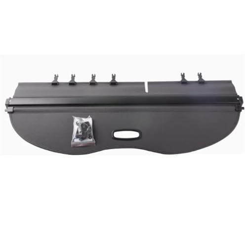 Separador de carga para coche Nissan Qashqai J10 2006-2013 cortina de equipaje negra