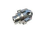 Billet Inline Thermostat Housing & Bypass/Sensor Port For 1-1/2" Hose 1.5" or AN -16