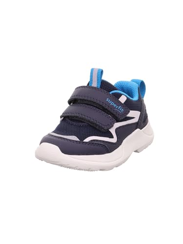 Superfit Jungen Rush Sneaker, Blau Türkis 8000, 27 EU