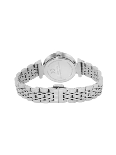 Image of French Connection Textured Green Round Dial with IP Steel Stainless Steel Metal Strap Watch - for Womens FCN0133SM