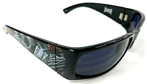 Authentic Shades Blessings Pray Candles Rose Skeleton Black Sunglasses California Lowrider Style3