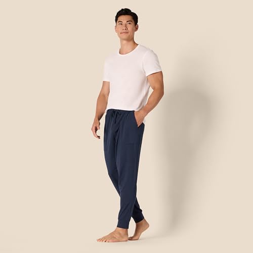 Image of Amazon Essentials Women's Soft Lightweight Knit Cotton Blend Jogger Pajama Pants