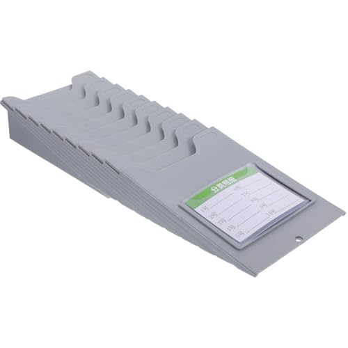 Estante para tarjetas de material PP para el control de procesos en el almacén 2