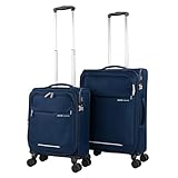 Jaslen - Set de Maletas Semirrígidas Ligeras con Ruedas giratorias 360°-...
