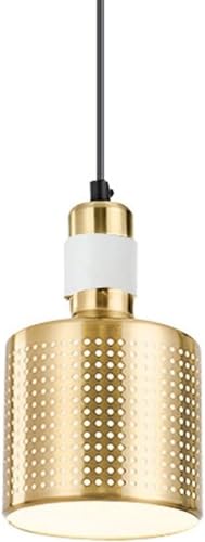 Lampe suspendue à marteau nordique dorée luminaire de plafond pour gîte