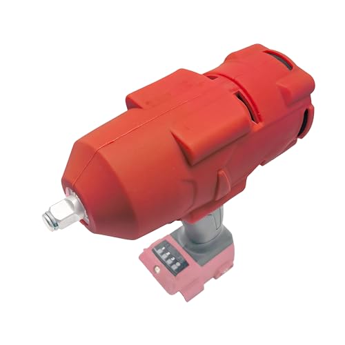deawater 1pcs M18 Protective Boot 49-16-2767 High Torque Impact Wrench Boot, for M18 FUEL 1/2 High Torque Impact (2767-20) & ONEKEY Version (2863-20) red