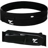 【日本代表選手が愛用】TRAN ランニングポーチ ウエストポーチ スマホポーチ【C1黒(L)ペットボトルポケットファスナーあり】