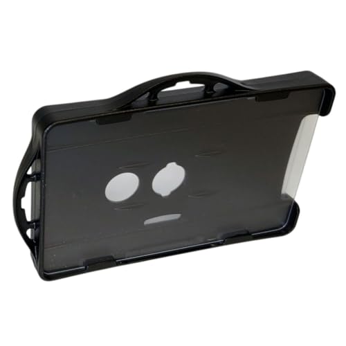 Double Sided ID Badge Holder for 1 2 3 4 Cards id...