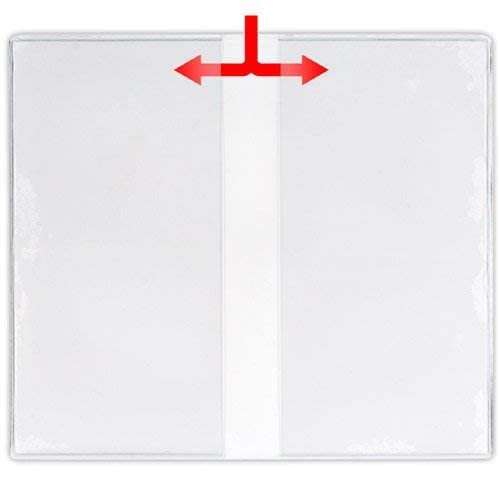 Storesmart - Clear Plastic Cover For A Pocket Planner - 6 Pack - Rsp1855-6 #TOP4