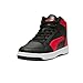 Puma Men's Rebound Layup Sneaker, Black-for All Time Red, 11 Wide