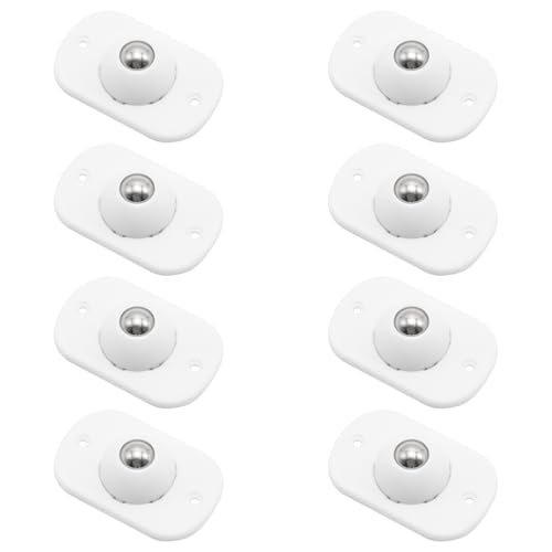 Adhesive Mini Caster Wheels 8pcs