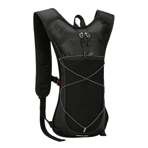 Mochila Hidratación Senderismo,Mochilas De Hidratación con Bolsa De Agua | Ajustable para Running Senderismo Gimnasio Ciclismo Escalada Caza Viaje Motocicleta Mochila Hidratación Senderismo,Mochilas De Hidratación con Bolsa De Agua | Ajustable para Running Senderismo Gimnasio Ciclismo Escalada Caza Viaje Motocicleta