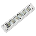 Dream lighting LED RV Porch Light Exterior Utility 12V Awning Fixture 720 Lumens for RV Trailer Cool White & Amber Lighting 7.8inch