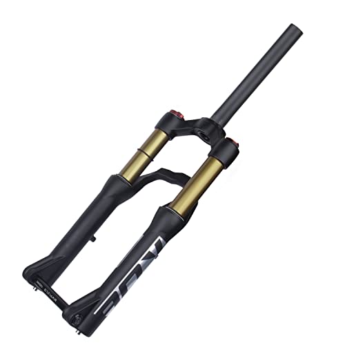 Bolany 20Inch Bike Suspension Air Fork 28.6Mm(1-1/8Inch)*220Mm Thread-Less Straight Steerer Thru-Axle Disc Brake Version Bicycle Mtb Front Fork 100Mm Travel #TOP3
