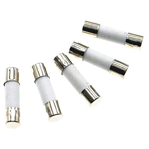 Fuse 50pcs/Box 10 Kinds Fast Ceramic Fuses Kit 250V 5mm x 20mm 0.25A 0.5A 1A 2A 3A 5A 8A 10A 15A 20 AMP Fuse Tube Assortment miniatura 3