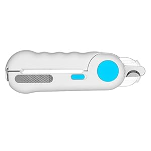 Cowslip Nagelknipper voor honden en katten, nagelknipper voor huisdieren met vijl met ledlicht, huisdierbenodigdheden…