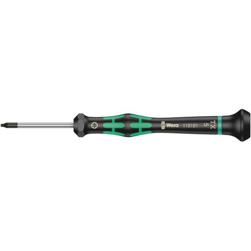 Wera 2067 HF TX5 x 40mm Kraftform Micro Torx HF precision screwdriver, TX5 x 40 mm
