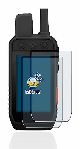 2 Protections Écran PET Pour Garmin Alpha 200/200i - Anti-Rayures, Haute Sensibilité, Revêtement Anti-Empreintes